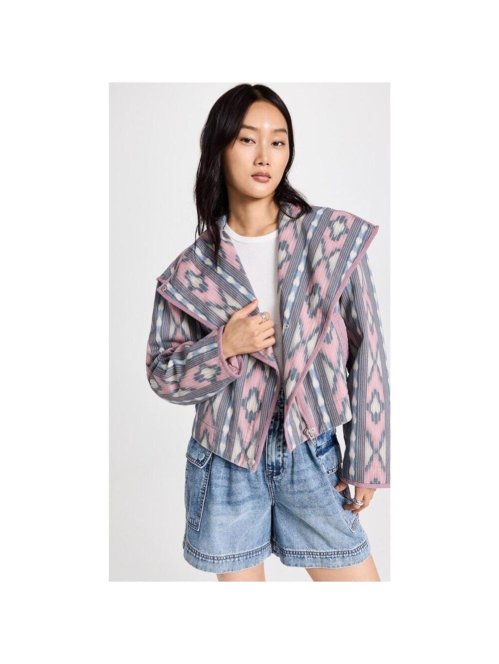 NWT BLANKNYC Open Sky Printed Jacket  Open Sky Printed Jacket XS